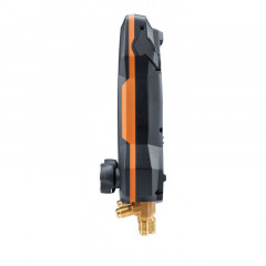 Testo 550s (0564 5503) - цифровой манометрический коллектор и смарт-зонды зажимы температуры и набор из трёх заправочных шлангов