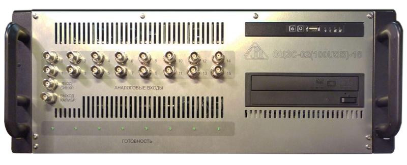 Осциллограф цифровой запоминающий ОЦЗС-02 (100USB)-16