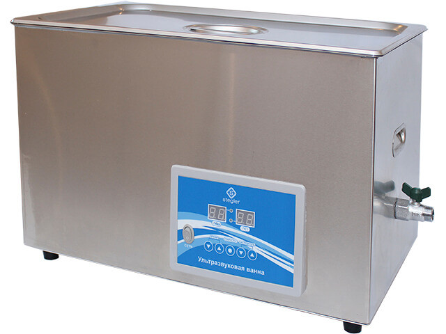 Ультразвуковая ванна (мойка) Stegler 30DT (30 л, 20-80 C, 720W)