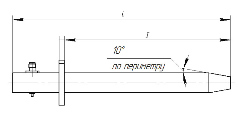 Антенный зонд измерительный П6-150.4