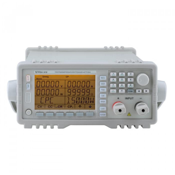 ТЕТРОН-Н15 Нагрузка электронная программируемая 500В 30А 600Вт