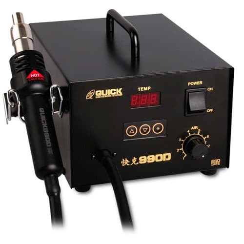 Quick-990D ESD термовоздушная станция