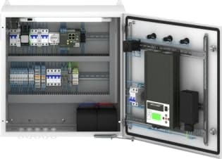 Типовой шкаф ПТК ЭНТМ-A3E14T1GT-IED240DI4DO1T0- 220x2UPS-T (ЭНТМ-1.1)