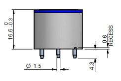 Сенсор 3-х электродный компактный 4 Series 4HN на циановодород (HCN, 0-100 ppm)