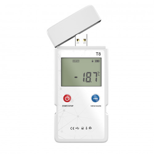 Регистратор температуры Tempilot Data logger Dry ice S100 (одноразовый)