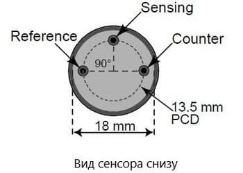 Сенсор электрохимический C2H4/M-2000 на этилен (C2H4, 0-2000ppm)
