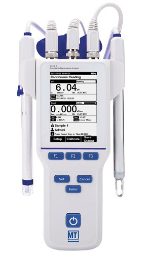 M310F - Портативный анализатор (рН,ОВП,Ион, УЭП, РК, темп.) с датчиками