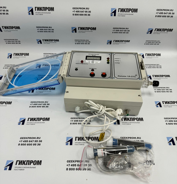 Стационарный газоанализатор КОЛИОН-1А-01С с устройством принудительной подачи пробы ПРУС-1